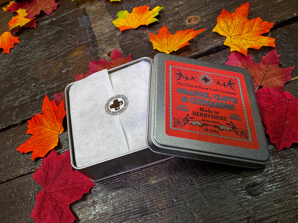 WINTER WAX MELTS IN A TIN