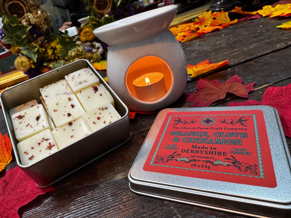 WINTER WAX MELTS IN A TIN