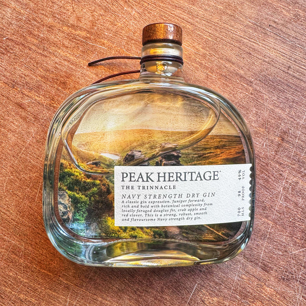 Peak Heritage The Trinnacle Navy Strength Gin 700ml, 49% ABV