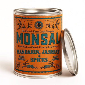 PAINT TIN CANDLE - The Church Farm Craft Company